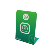 WhatsApp NFC Stand