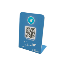 Telegram NFC QR + Stands