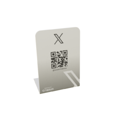 Twitter ‘X’ NFC QR + Stands