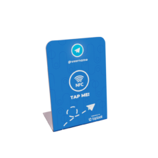 Telegram NFC Stand